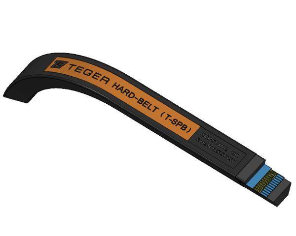 Pas klinowy hard-belt t-spb-2500 spb-2500 teger