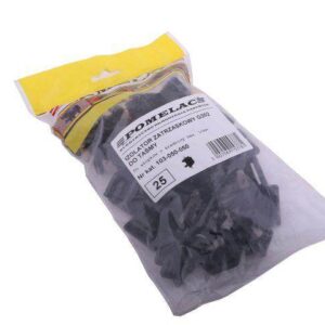 Izolator zatrzaskowy fi 10 do taśmy i drutu g302 25szt