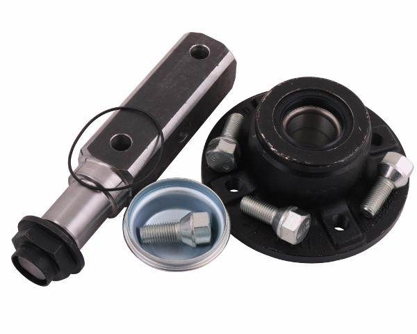 Piasta kuta 4x100 z czopem 196.5mm kwadrat 40x40 przyczepka spp