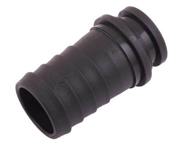 Złączka węża prosta pod nakrętke nasadową 1" na wąż 25mm arag