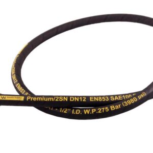 Przewód hydrauliczny 275 bar gwint m22x1.5 proste l-1800mm dn12-2sn aa-13-1800 p11p11 27.5mpa waryński