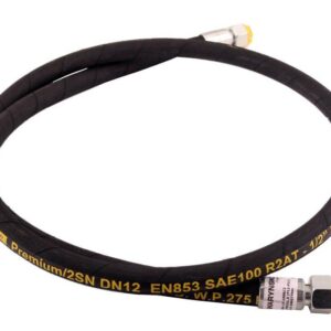 Przewód hydrauliczny 275 bar gwint m22x1.5 proste l-1900mm dn12-2sn aa-13-1900 p11p11 27.5mpa waryński