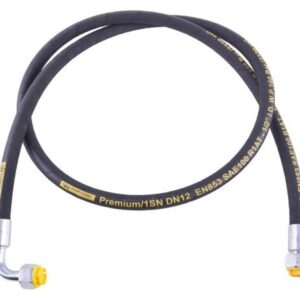 Przewód hydrauliczny 160 bar gwint m22x1.5 prosta/90 stopni l-2500mm dn12-1sn ak-13-1500 p11p12 16mpa waryński