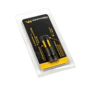 Końcówki wkretakowe udarowe bity t15 50mm 2szt waryński