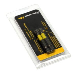 Końcówki wkretakowe udarowe bity t40 50mm 2szt waryński