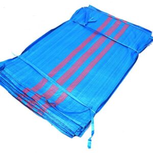 Worki worek zbożowe 20-25kg50x85 pp niebieskie