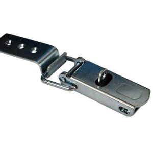 Spinacz zaczep zamek burty uniwersalny 155mm x30mm ze skoblem klamra z drutu fi-5mm