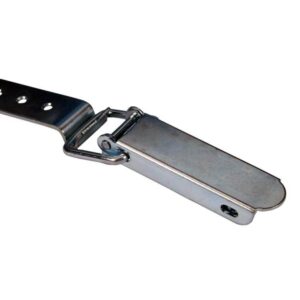 Spinacz zaczep zamek burty uniwersalny 195mm x30mm klamra z drutu fi-5mm