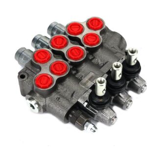 Rozdzielacz sterowany ręcznie 3 sekcyjny 60l/min.