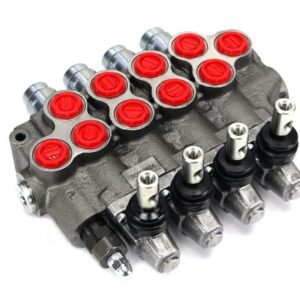 Rozdzielacz sterowany ręcznie 4 sekcyjny 60l/min.