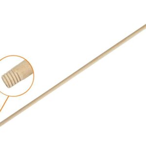 Trzonek drewniany 120cm gwintowany teger