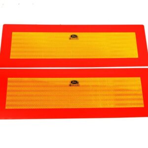 Tablica wyróżniająca odblaskowa kpl 2szt 560mm/200mm 101-01w-83