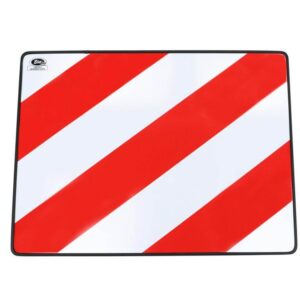 Tablica wyróżniająca odblaskowa lewa 400mm/300mm 101-04w-85