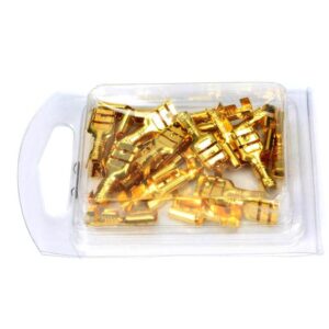 Nasuwki konektorowe żeńskie  6.3/2.5 25szt