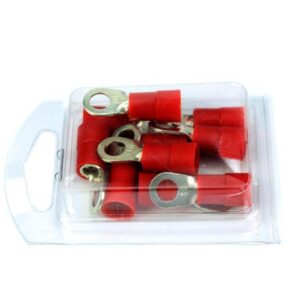 Końcówki oczkowe izolowane  10/m6 10szt