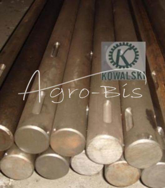 Wał Napędu Łańcucha Tylny L-2150mm 5 Wpustów Fi-40mm Rozrzutnik Obornika