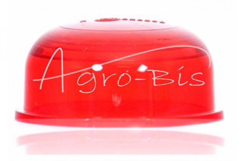 Klosz Lampki Ju Czerwony 269c