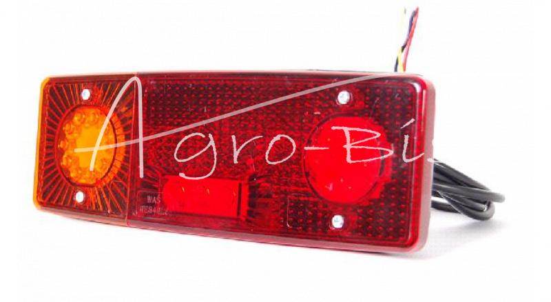 Lampa Diodowa Tylna Lewa E-549 Led 12/24v Z Oświetleniem Tablicy