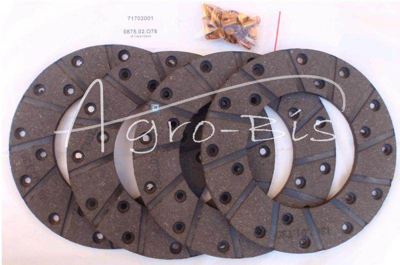 Zestaw Okładzin Ham.200x130x4.4 Case Ns 131787a1