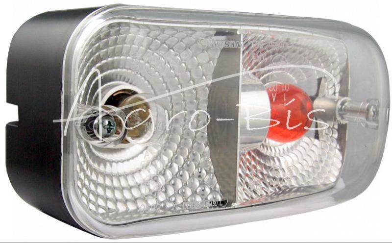 Lampa Przednia Zetor Kierunkowskaz Pozycja Lewa Wesem 12v 24v