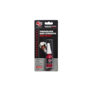 Środek do zabezpieczenia gwintów czerwony trwały 10ml blister ma professional