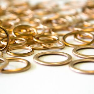 Podkładka Uszczelka Miedziana Fi-6x10x1,5 Kfc