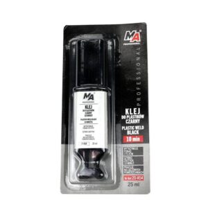 Klej do plastików 10 minut czarny strzykawka 25ml ma professional