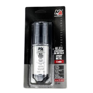 Klej epoksydowy do metalu 5 minut strzykawka 25ml ma professional