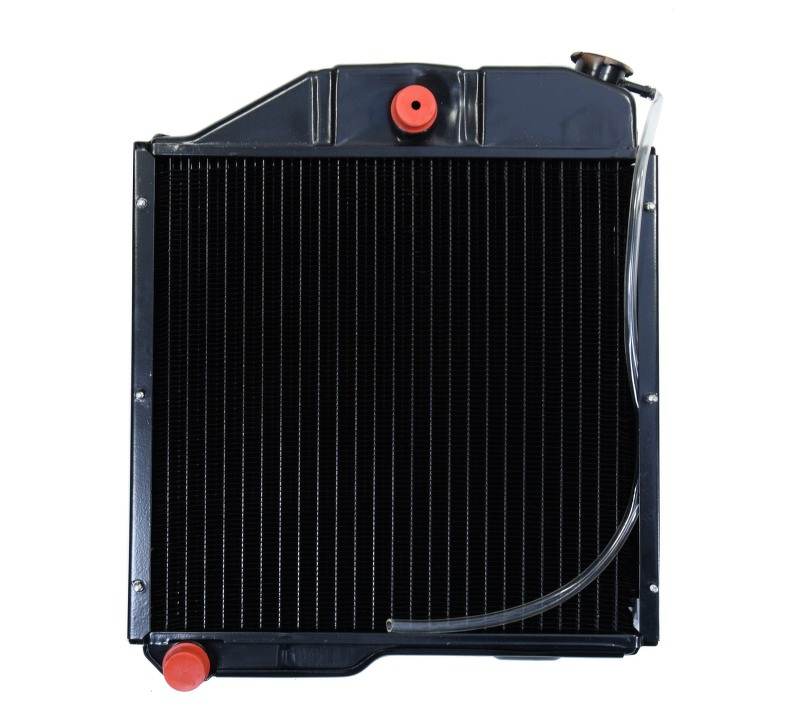 Chłodnica wody 5-rzędowa miedziana mocowanie dolne do Zetor 3321-7341