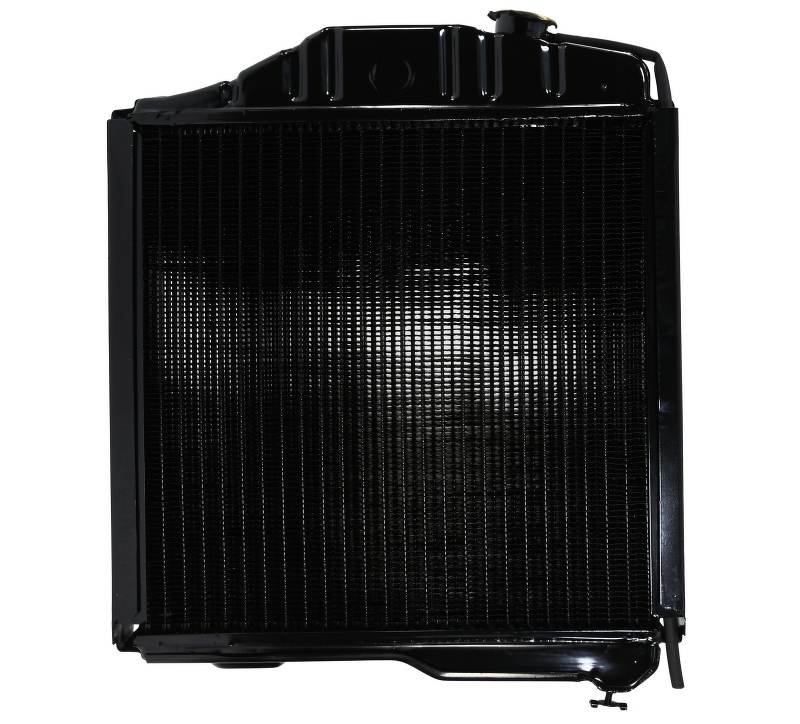 Chłodnica wody 5-rzędowa miedziana mocowanie dolne do Zetor 5011-7045