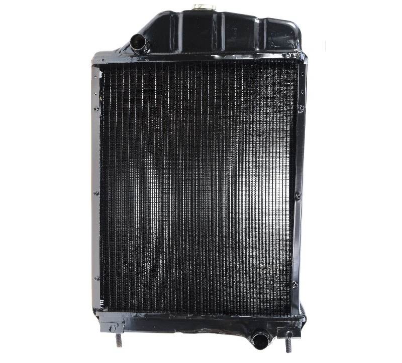 Chłodnica wody 6-rzędowa miedziana mocowanie dolne do Ursus 6-cylindrowy