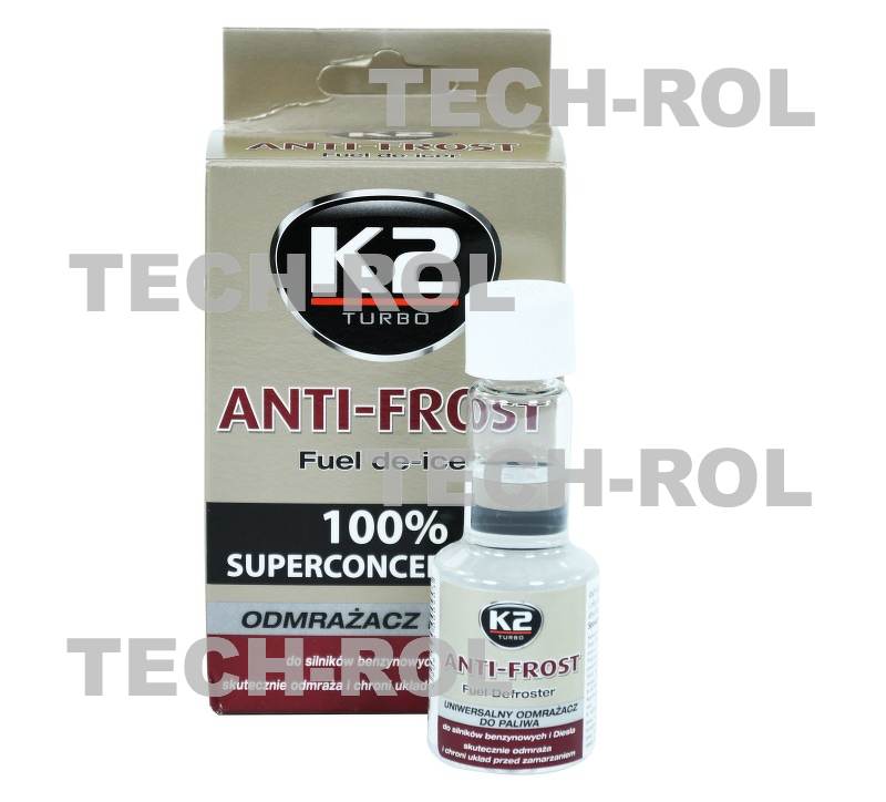 Dodatek do diesla benzyny uniwersalny odmrażacz paliwa Anti-Frost 50 ml