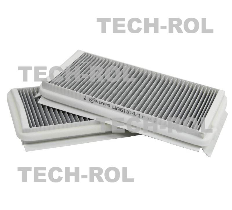 Filtr kabinowy węglowy komplet 2 sztuki pasuje do Zetor Forterra 8641 9641