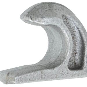 Hak łyżki ładowacza kuty fi - 40 mm szerokość 40 mm do wspawania