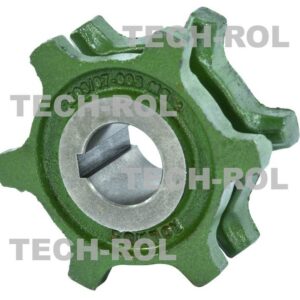 Koło gniazdowe na wpust 12mm, Rozrzutnik  Metal-Fach N267; POD-EOS-00398 Metal-Fach Sokółka