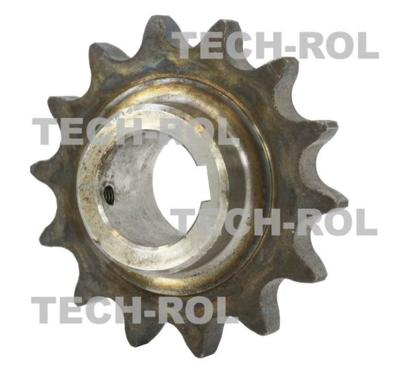 Koło łańcuchowe Z-14 1-cal wpust 12mm Rozrzutnik Cynkomet 222119000021