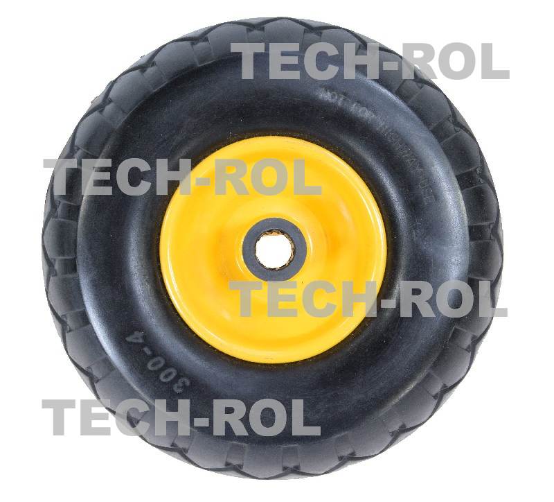 Koło pełne piankowe 3.00-4 na oś fi-20mm 300-4 07-01 Gumax