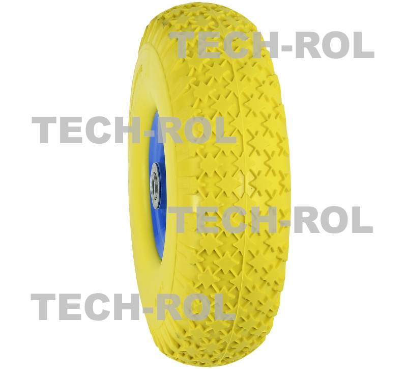 Koło pełne piankowe 4.00-4 na oś fi-16mm 400-4 Gumax