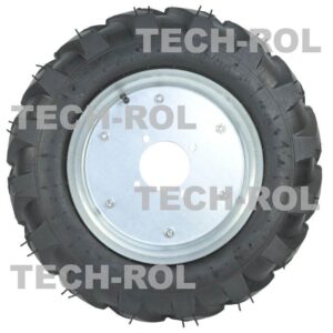 Koło pneumatyczne 4.00-10 4PR bieżnik jodełka bez piasty 400-10/4