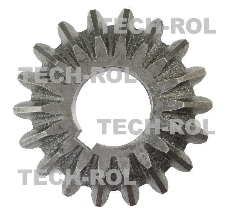 Koło stożkowe Z-18 otwór fi-30 mm wpust 8 mm Rozsiewacz RCW-3 0500010021