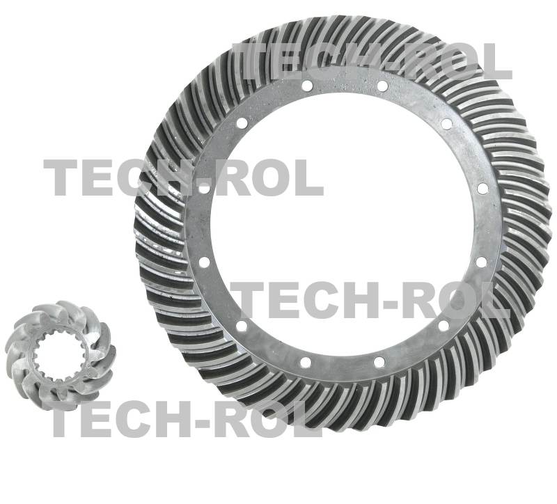 Koło talerzowe z kołem atakującym C-360 13x53 zębów zęby skośne