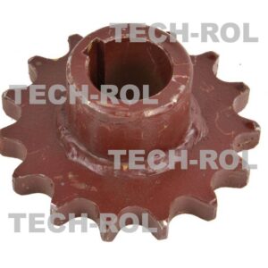 Koło zębate Z-15 1 cal z tuleją otwór fi-40mm wpust-12mm Rozrzutnik