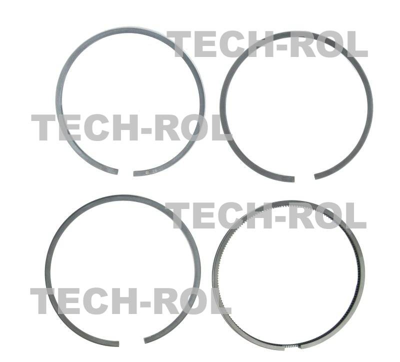 Komplet pierścieni tłokowych silnika, 1- szlif ,4 szt na komplet, , do Władimirec T-25; D211004061 Prima