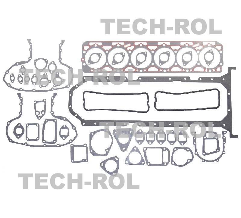 Komplet zestaw uszczelek silnika C-385 6-cylindrowy z uszczelką z