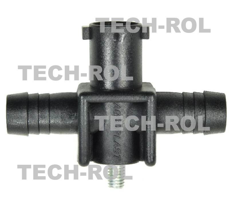 Korpus rozpylacza przelotowy typ S1 ze śrubą na kołpak szczelinowy