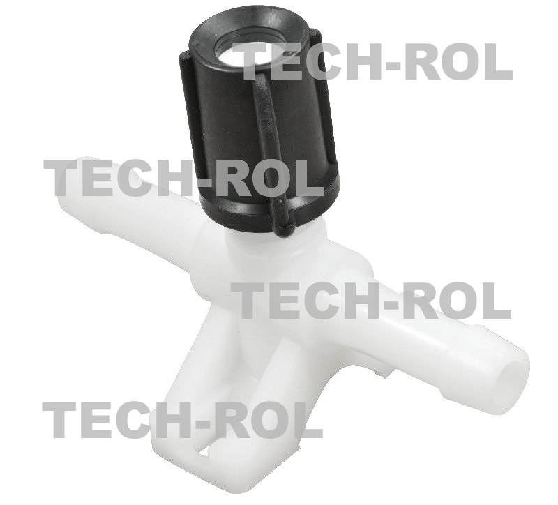 Króciec przelotowy kompletny stary typ na nakładkę Opryskiwacz 403606026