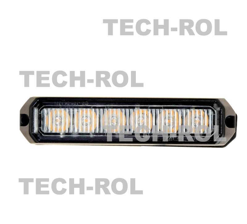 Lampa błyskowa diodowa przykręcana 12V/24V LW0032-ALR Produkt Standard