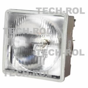 Lampa przednia kwadratowa bez kratki,pasuje do MTZ-82 087101000,F-308