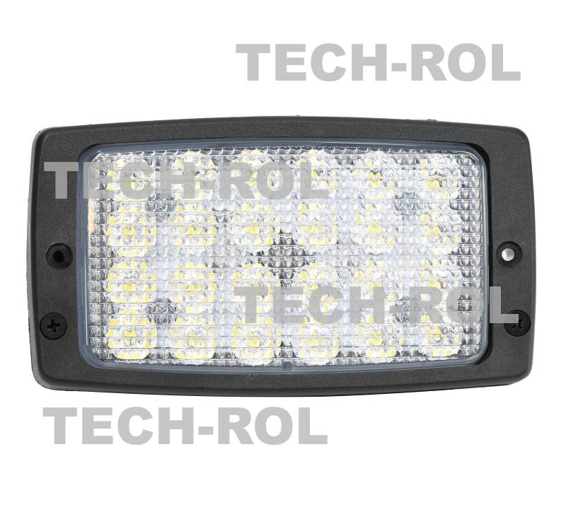 Lampa robocza diodowa prostokątna 24 - led x 1,66 40W 12V / 24V 3000 lm
