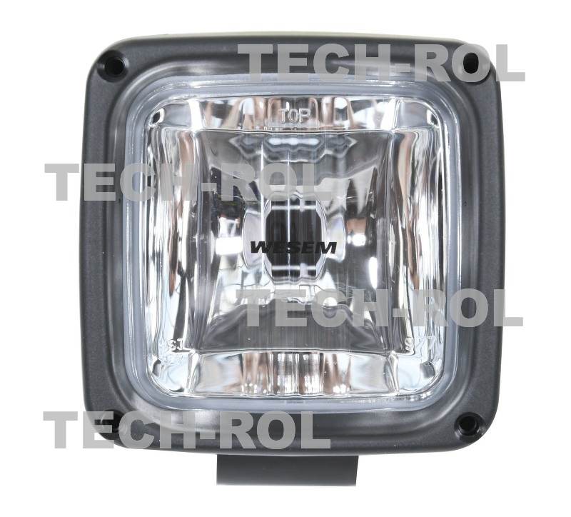 Lampa robocza kwadratowa 100mm / 100mm H3 12V / 70W H3 24V / 70 W